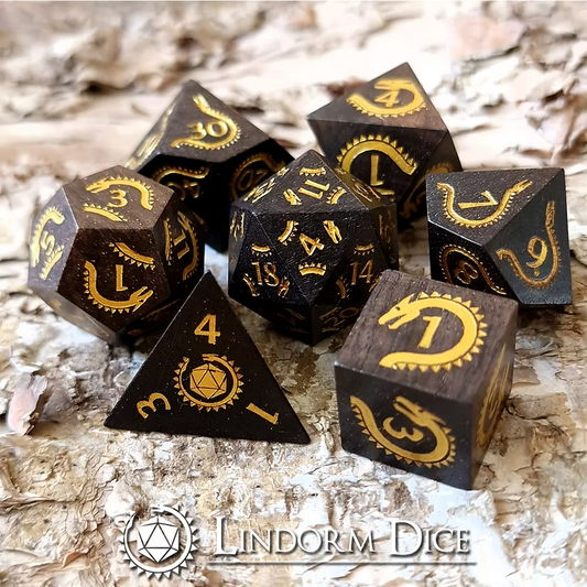 Protectors Calling. African Black Wood Dice
