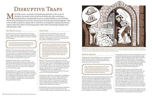 The Game Master's Book of Traps, Puzzles and Dungeons