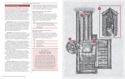 The Game Master's Book of Random Encounters: 500+ Customizable Maps, Tables and Story Hooks