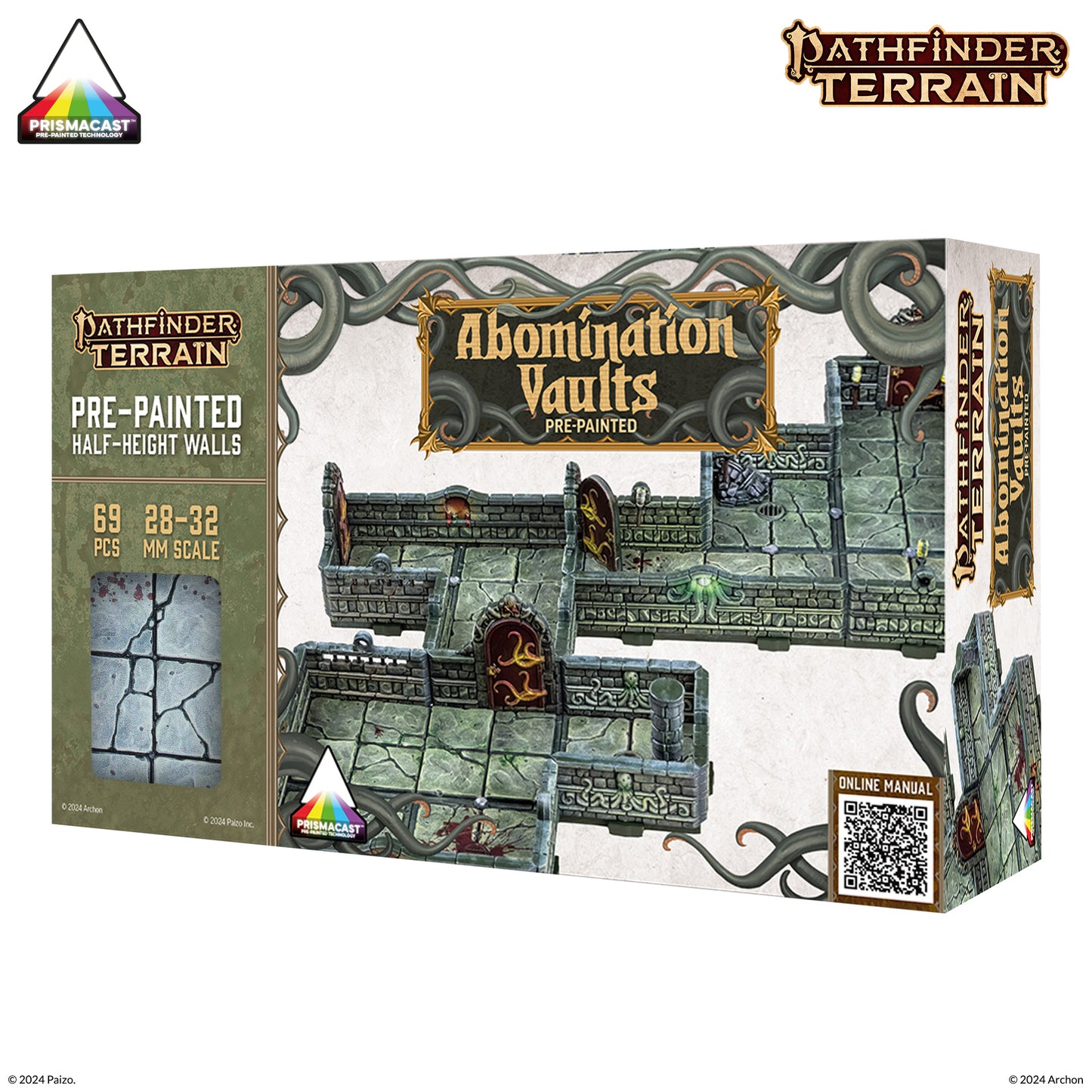 Pathfinder Terrain: Abomination Vaults Pre Painted