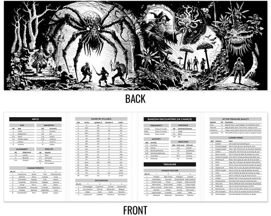 Game Master Screen Shadowdark