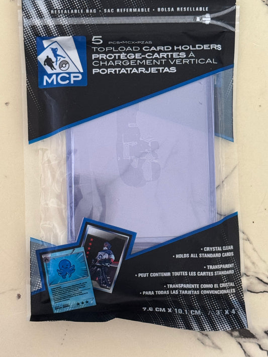 Topload card holders (5)