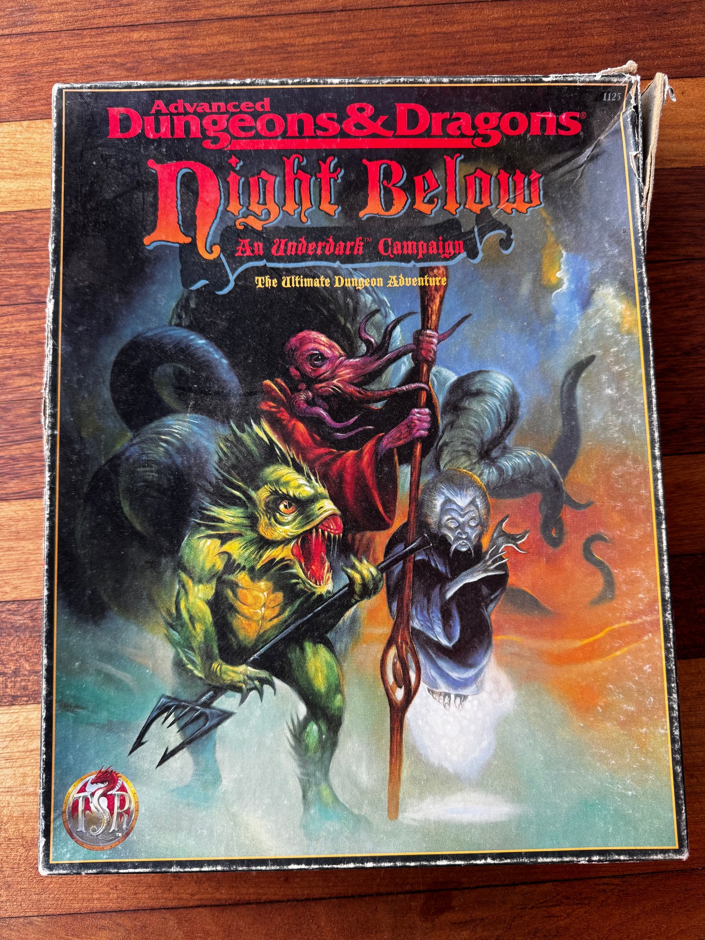 Night Below: An Underdark Campaign boxed set (1995) AD&D 2nd Edition
