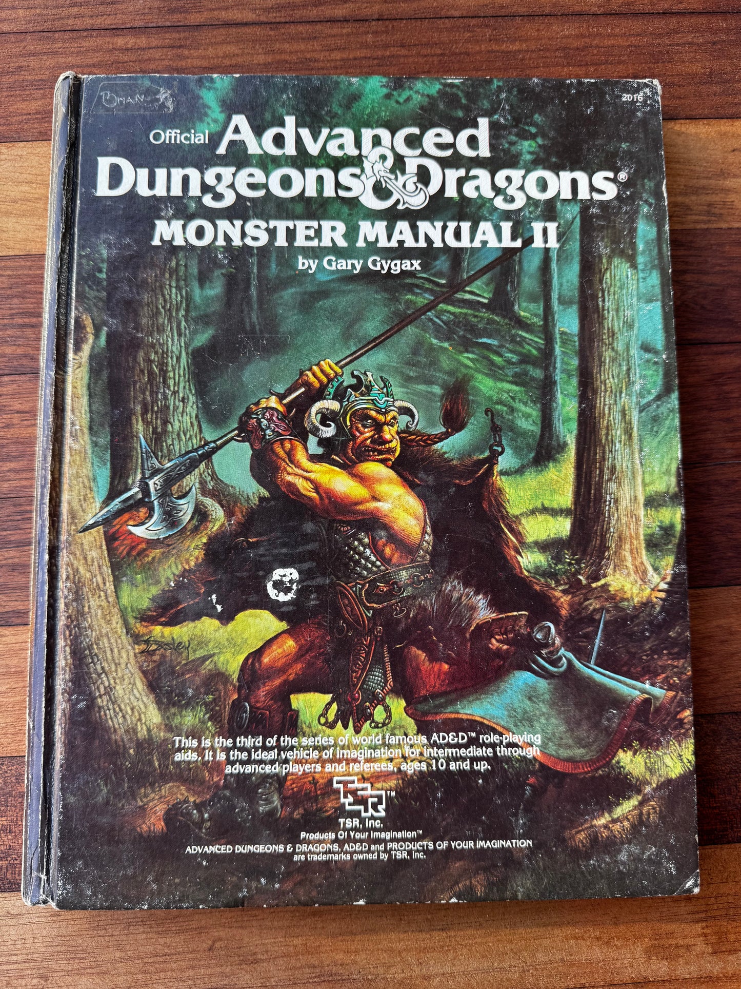 Advanced Dungeons and Dragons: Monster Manual II (1983) AD&D 1st edition