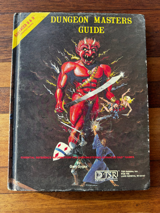 Advanced Dungeons & Dragons. Dungeon Masters Guide 1979. 1st Edition
