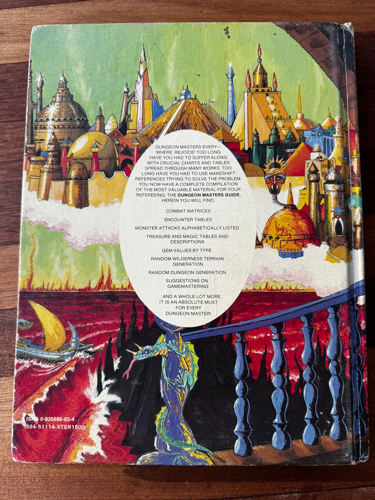 Advanced Dungeons & Dragons. Dungeon Masters Guide 1979. 1st Edition