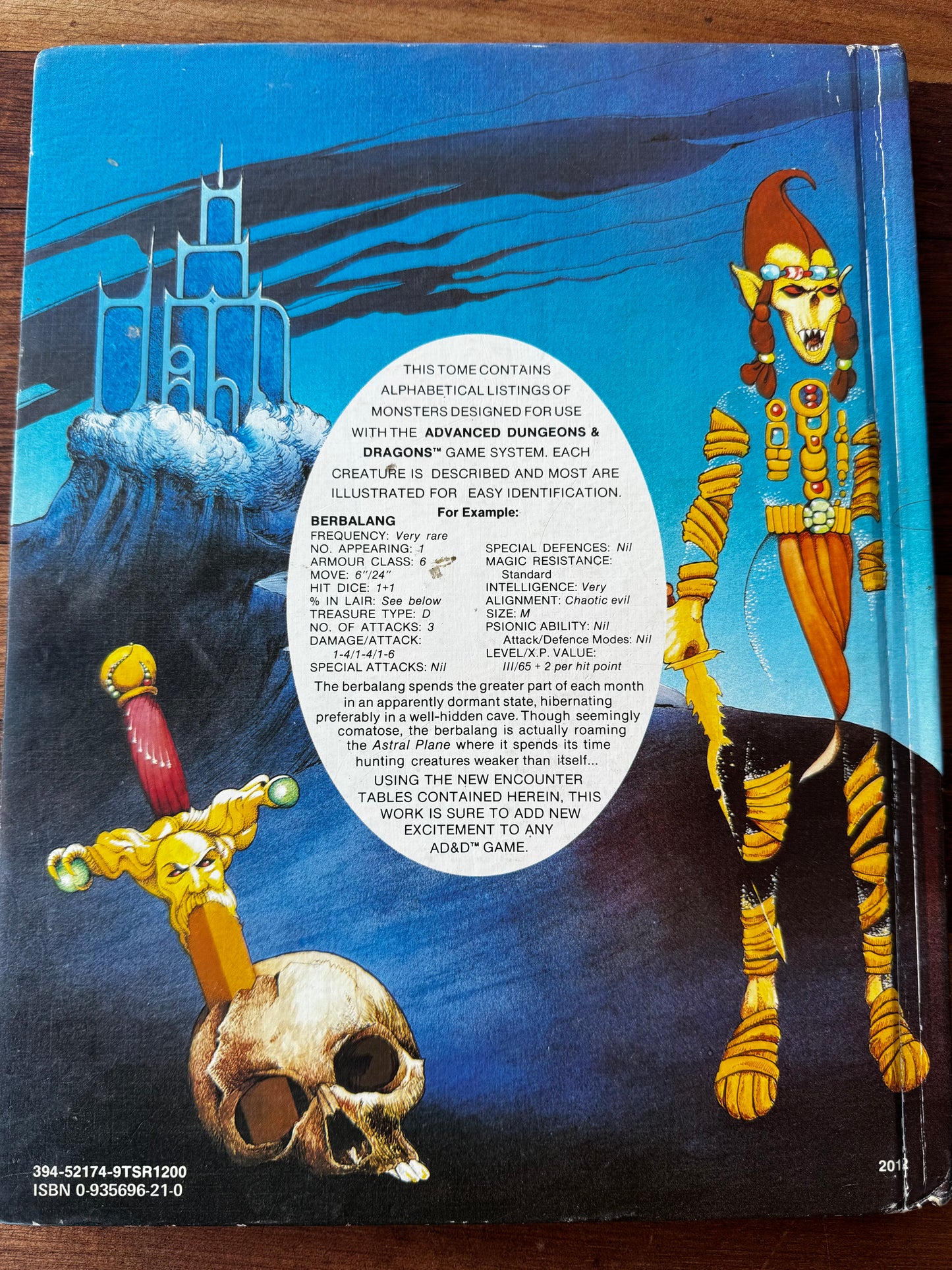Advanced Dungeons & Dragons. Fiend Folio. 1st Edition (1981)