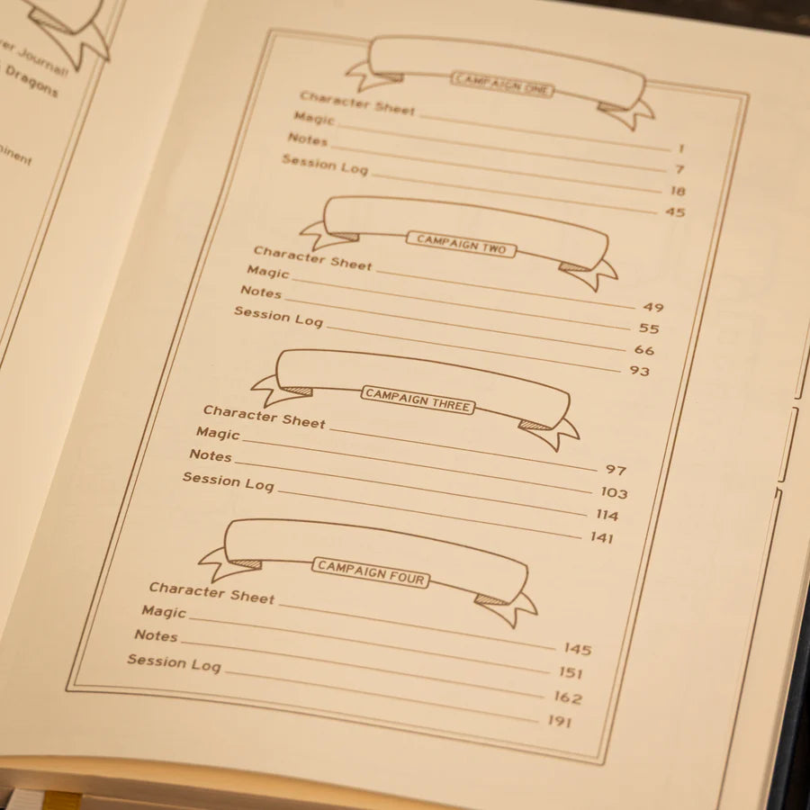 DnD 5e Player Journal Purple