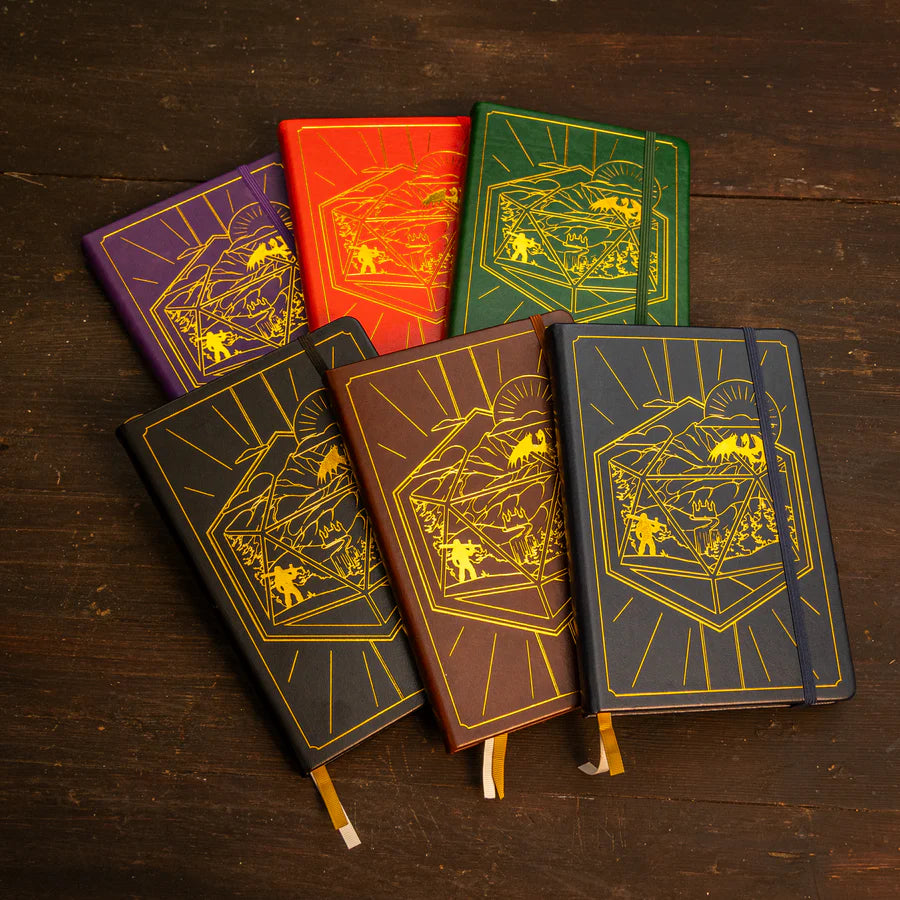 DnD 5e Player Journal Purple