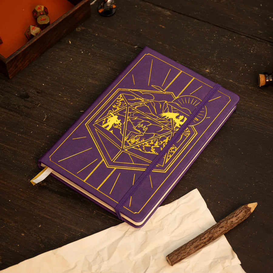 DnD 5e Player Journal Purple