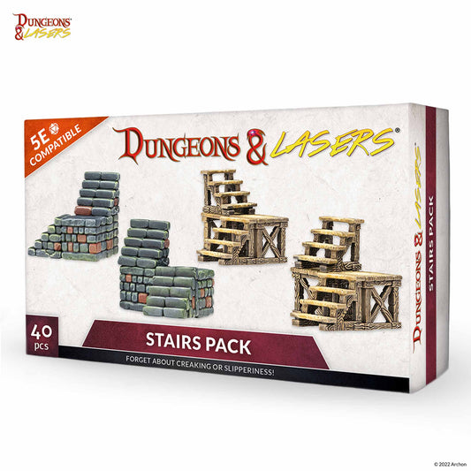 Dungeons & Lasers: Stairs Pack