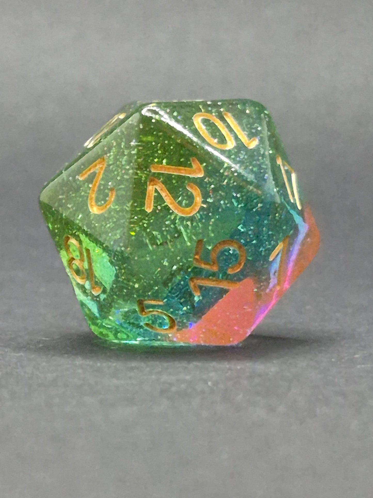 Green Emerald dice