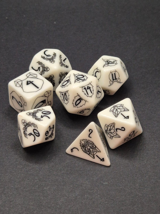 Symbols Dice Set