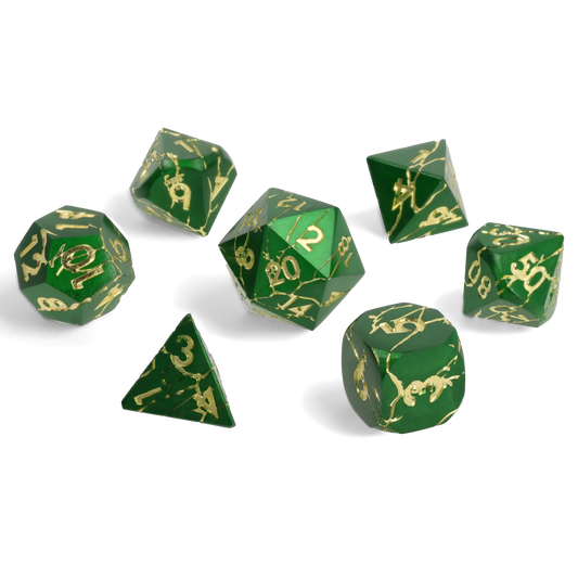 Wildlight Break Metal RPG Dice Set