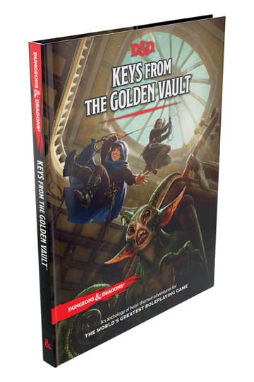 Dungeons & Dragons RPG Adventure Keys from the Golden Vault