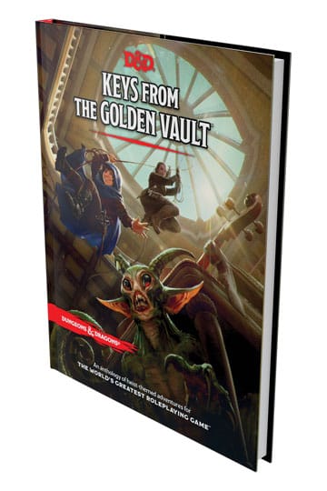 Dungeons & Dragons RPG Adventure Keys from the Golden Vault