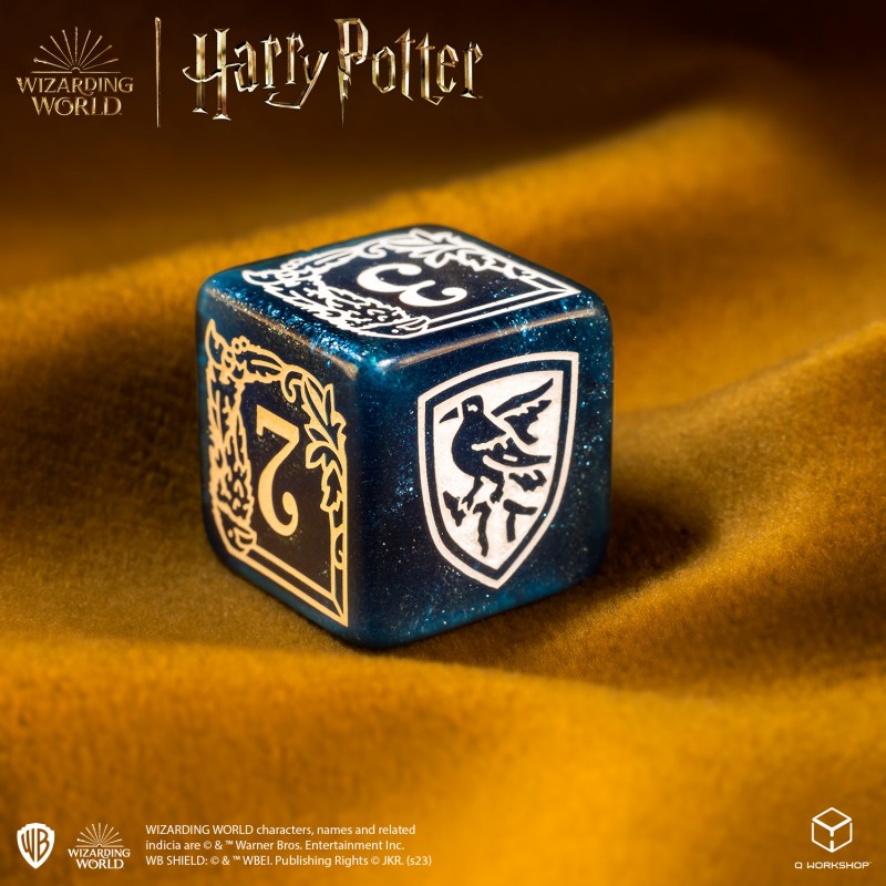 Harry Potter. Ravenclaw Modern Dice Set - Blue