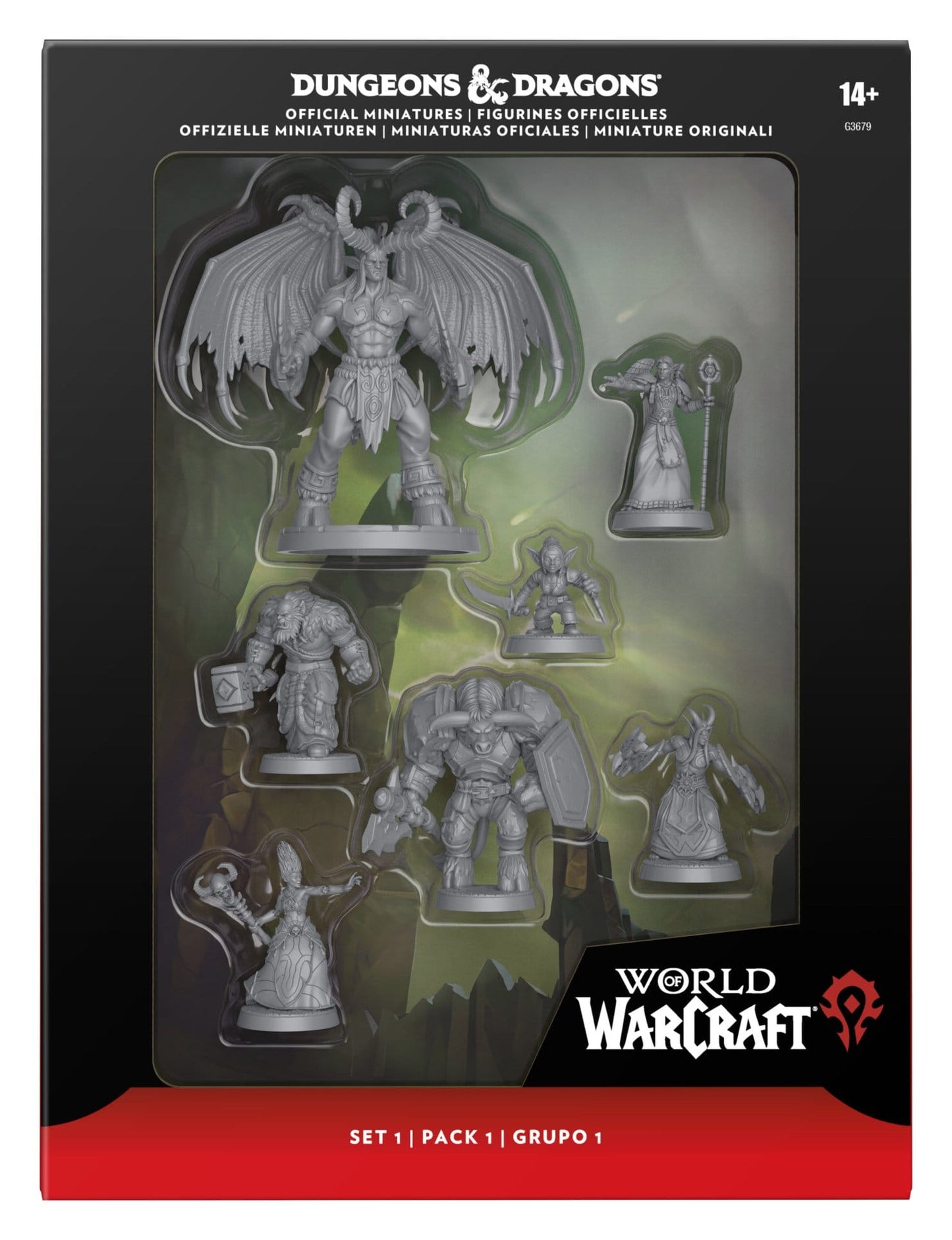 Dungeons & Dragons x World of Warcraft Miniatures Set 1