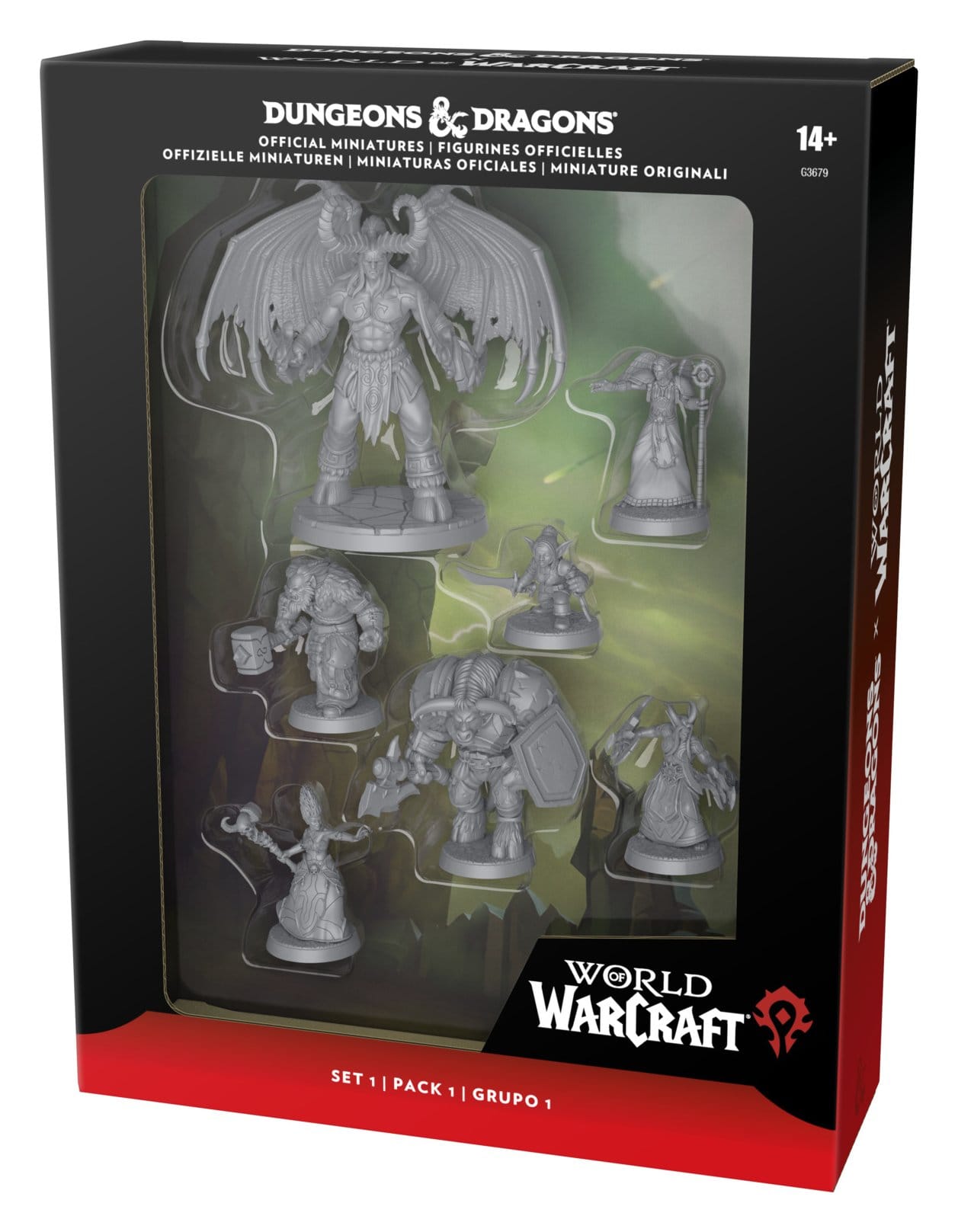 Dungeons & Dragons x World of Warcraft Miniatures Set 1