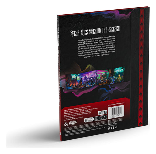 Dungeons & Dragons RPG Ravenloft: The Horrors Within Dungeon Master's Screen