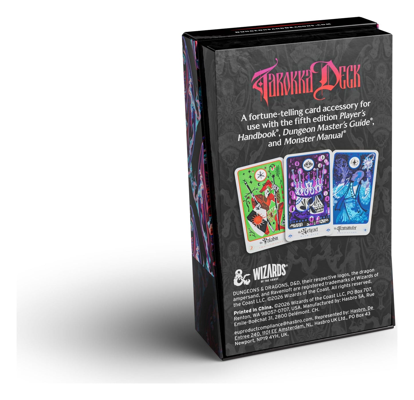 Dungeons & Dragons RPG Ravenloft: The Horrors Within: Tarokka Deck