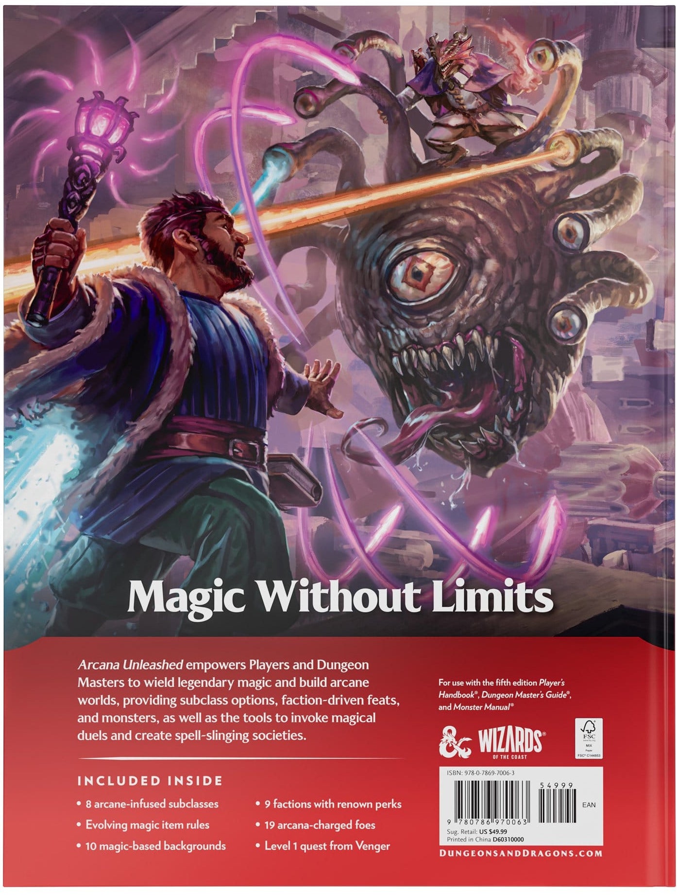 Dungeons & Dragons RPG Arcana Unleashed: Gameplay Expansion Book