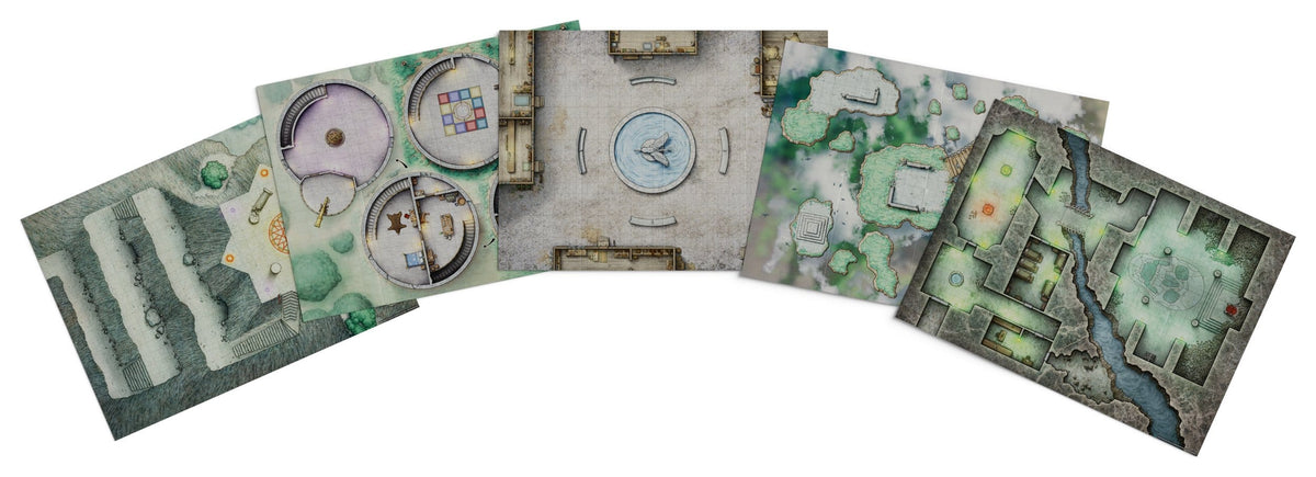 Dungeons & Dragons RPG Arcana Unleashed: Map Pack