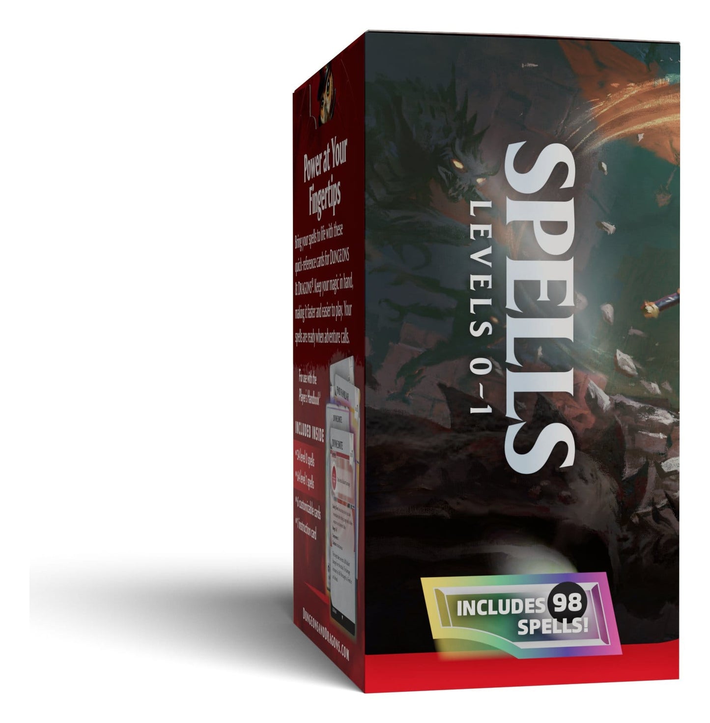 Dungeons & Dragons RPG Reference Cards: Spells (Levels 0-1)