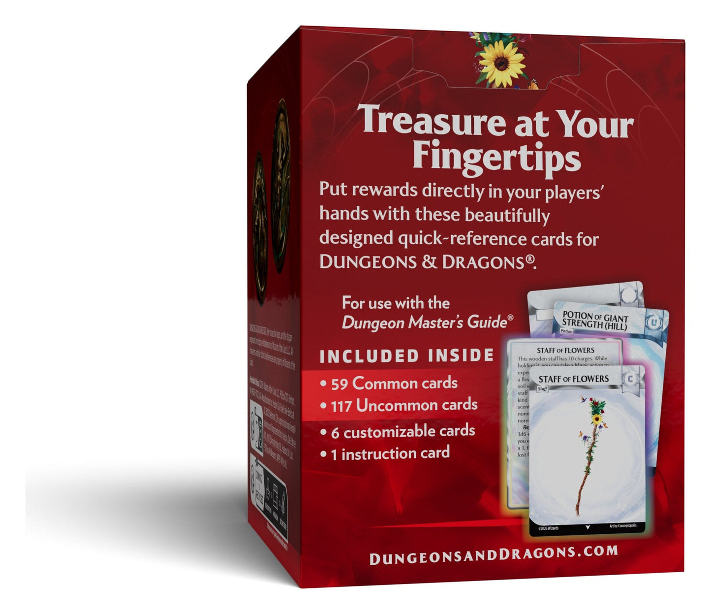 Dungeons & Dragons RPG Reference Cards - Magic Items (Common and Uncommon)