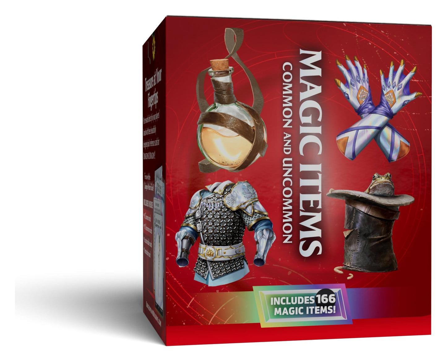 Dungeons & Dragons RPG Reference Cards - Magic Items (Common and Uncommon)