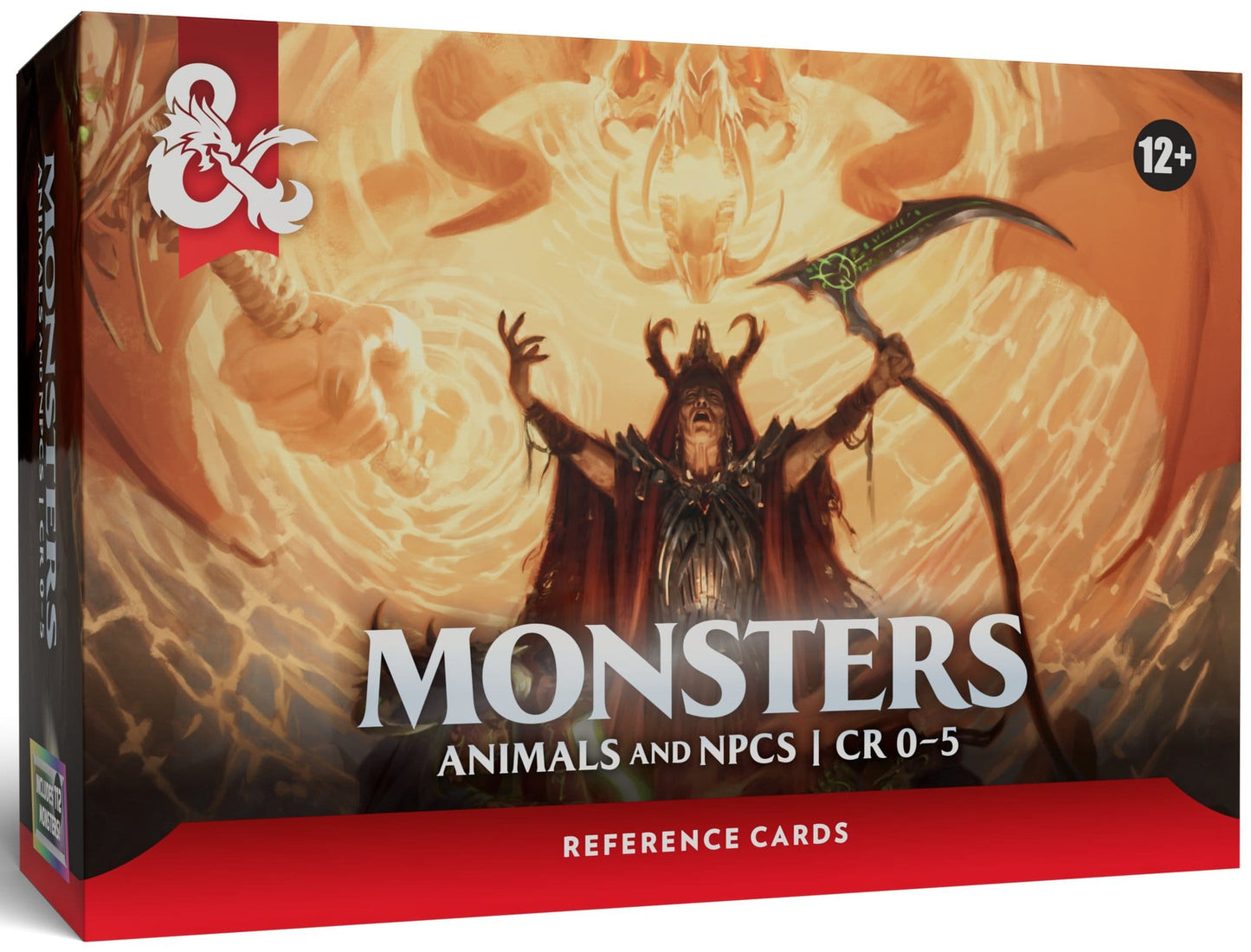 Dungeons & Dragons RPG Reference Cards: Monsters (Animals and NPCs)