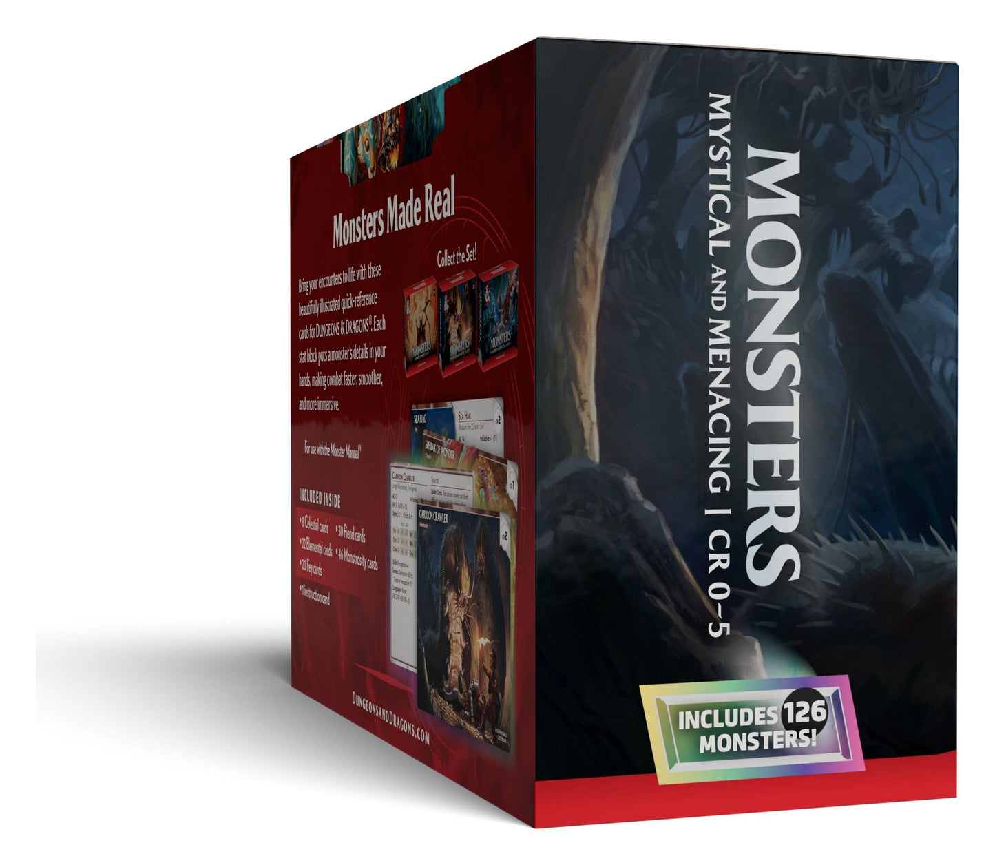 Dungeons & Dragons RPG Reference Cards: Monsters (Mystical and Menacing)