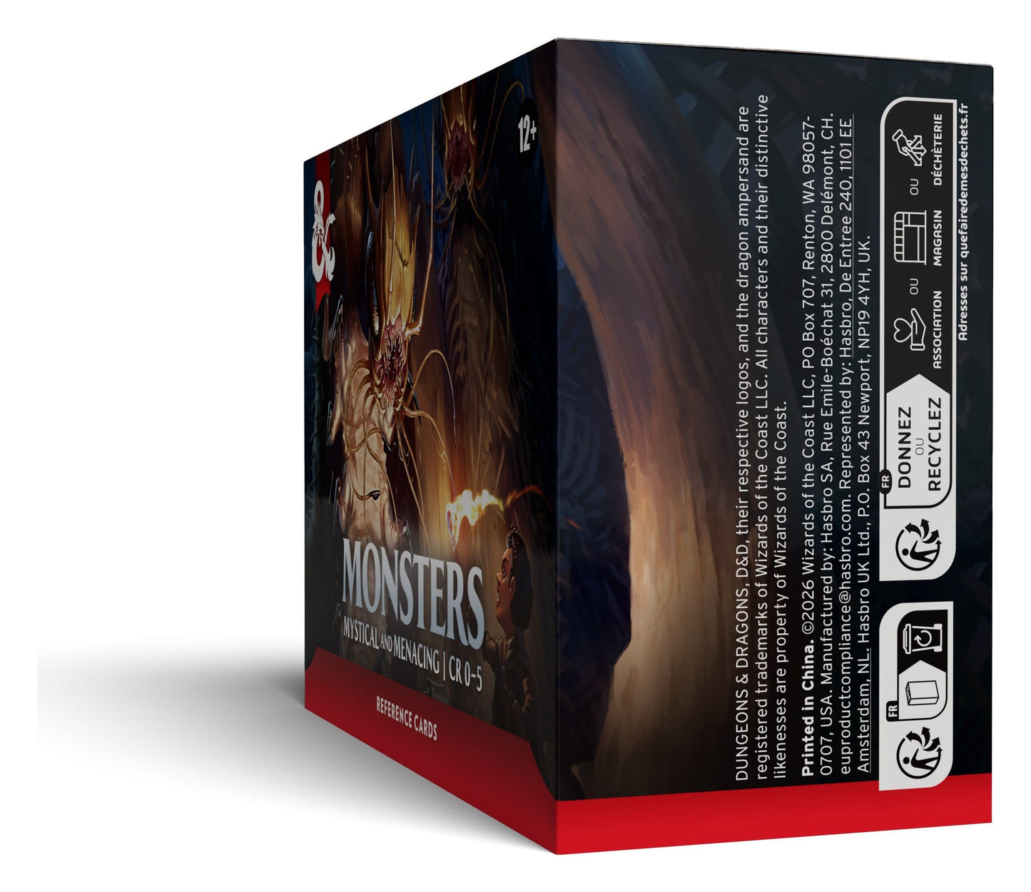 Dungeons & Dragons RPG Reference Cards: Monsters (Mystical and Menacing)