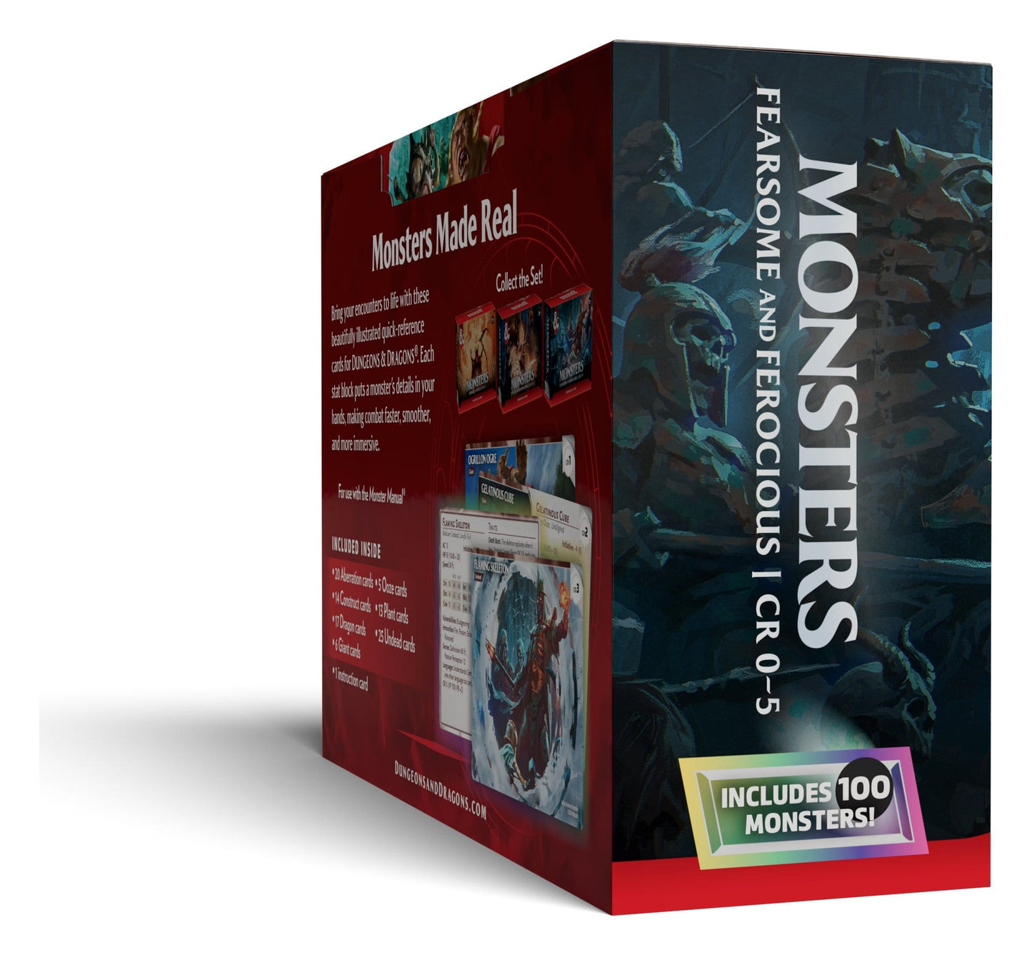 Dungeons & Dragons RPG Reference Cards: Monsters. Fearsome and Ferocious