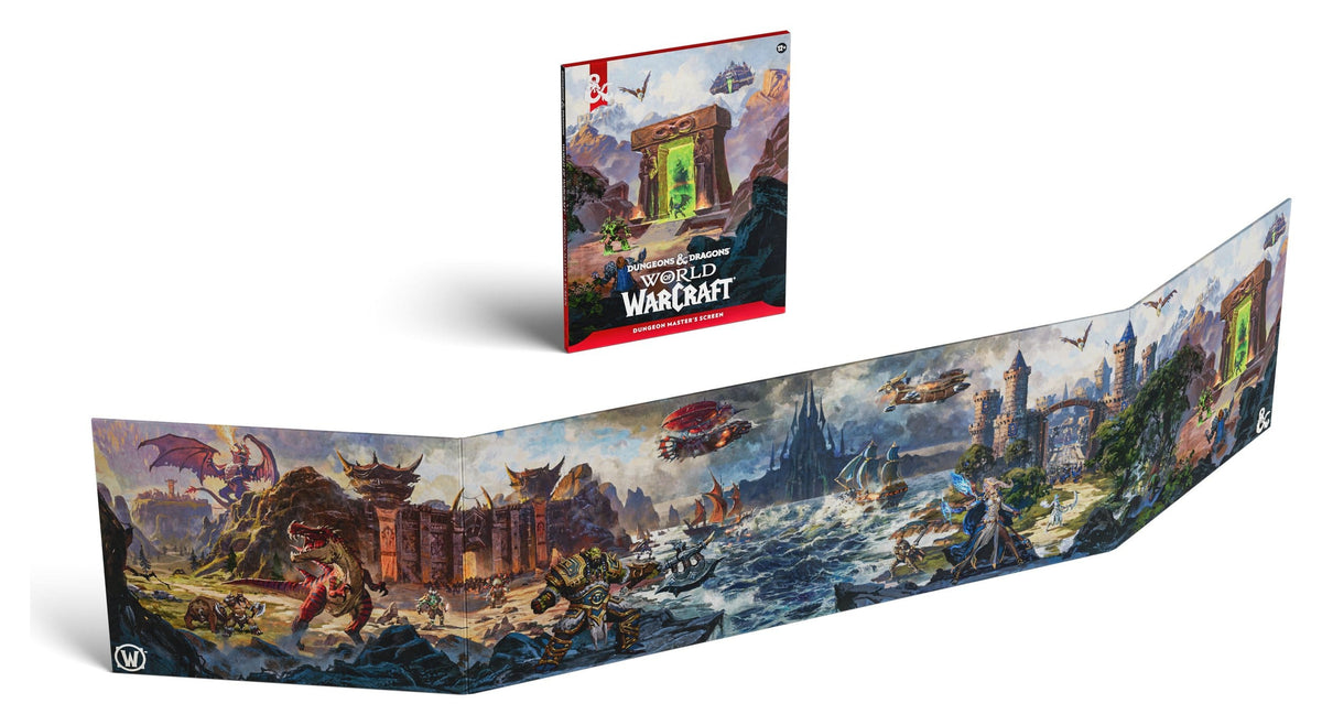 Dungeons & Dragons RPG World of Warcraft Dungeon Master's Screen