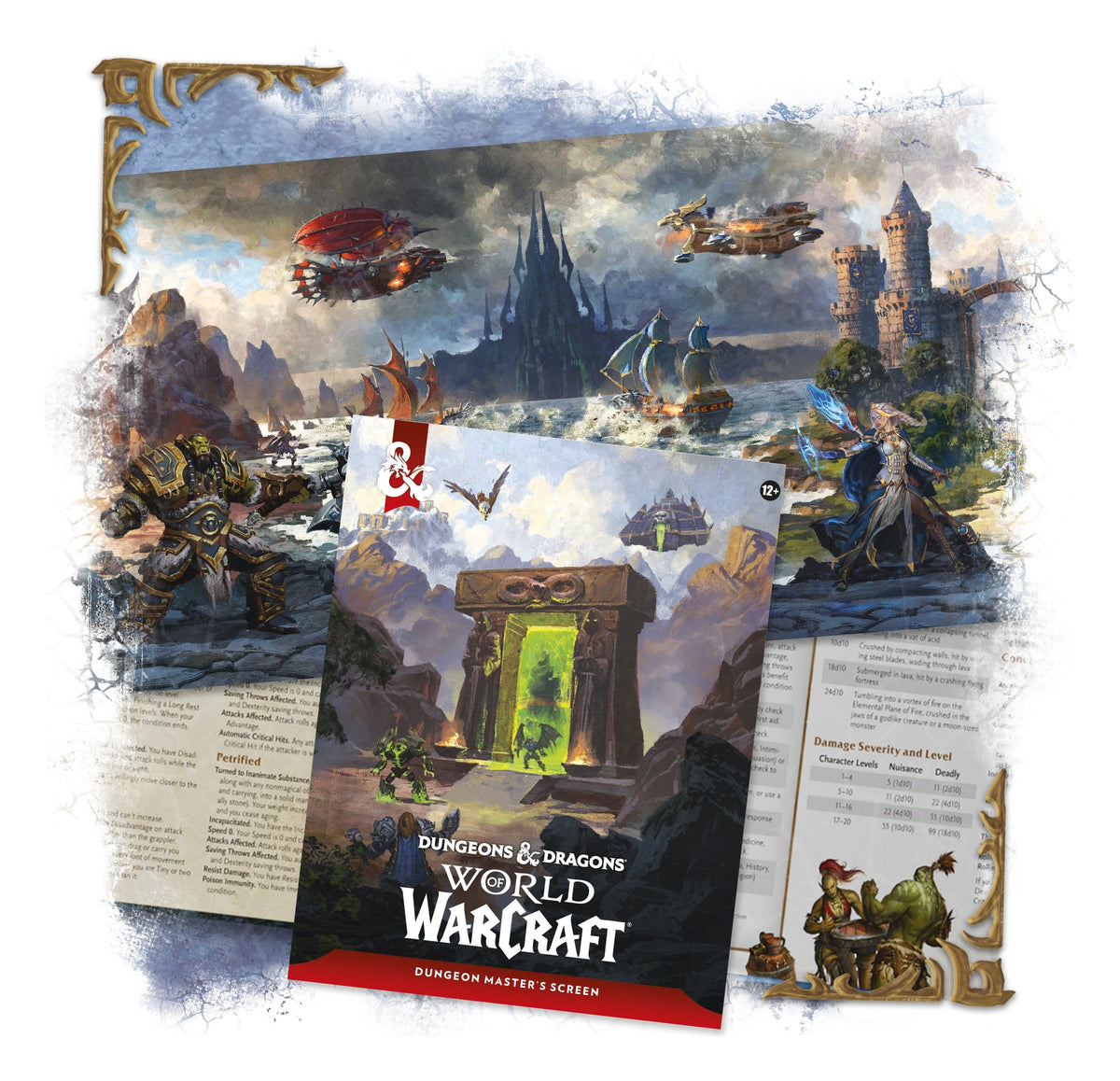Dungeons & Dragons RPG World of Warcraft Dungeon Master's Screen