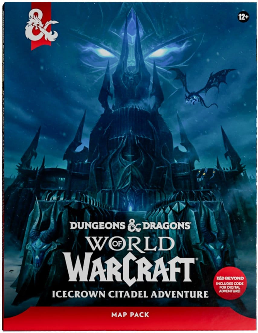 Dungeons & Dragons RPG World of Warcraft: Icecrown Citadel Adventure Map Pack