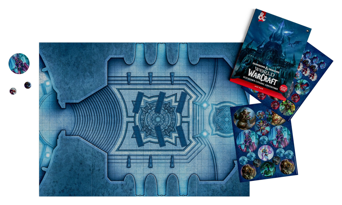 Dungeons & Dragons RPG World of Warcraft: Icecrown Citadel Adventure Map Pack