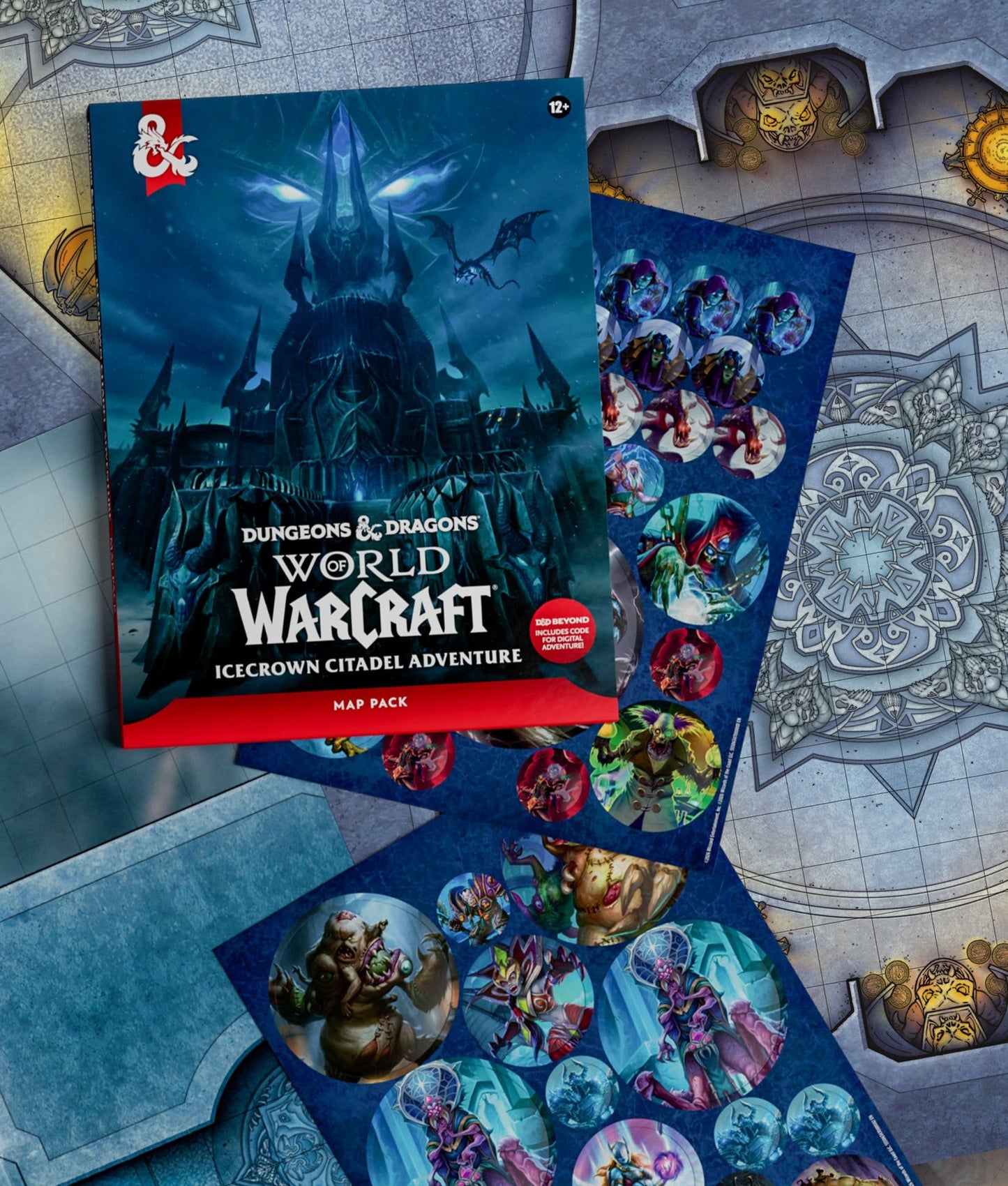 Dungeons & Dragons RPG World of Warcraft: Icecrown Citadel Adventure Map Pack