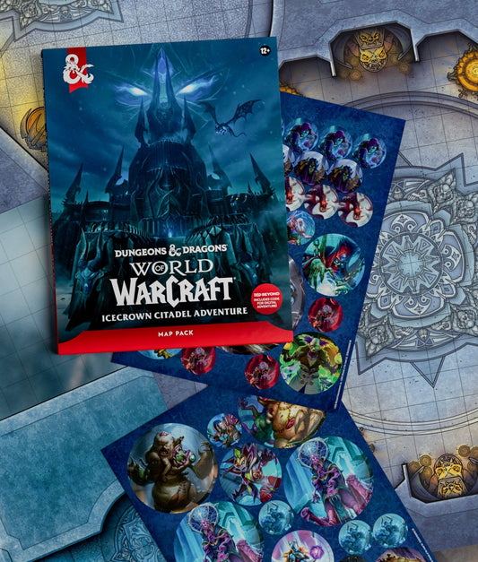 Dungeons & Dragons RPG World of Warcraft: Icecrown Citadel Adventure Map Pack