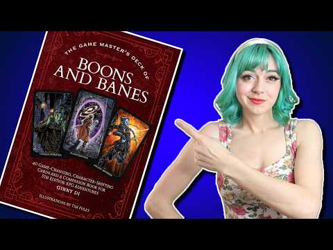 The Game Master's Deck of Boons and Banes: 40 Game-changing, Character-shifting Cards and a Companion Book for 5th Edition Rpg Adventures