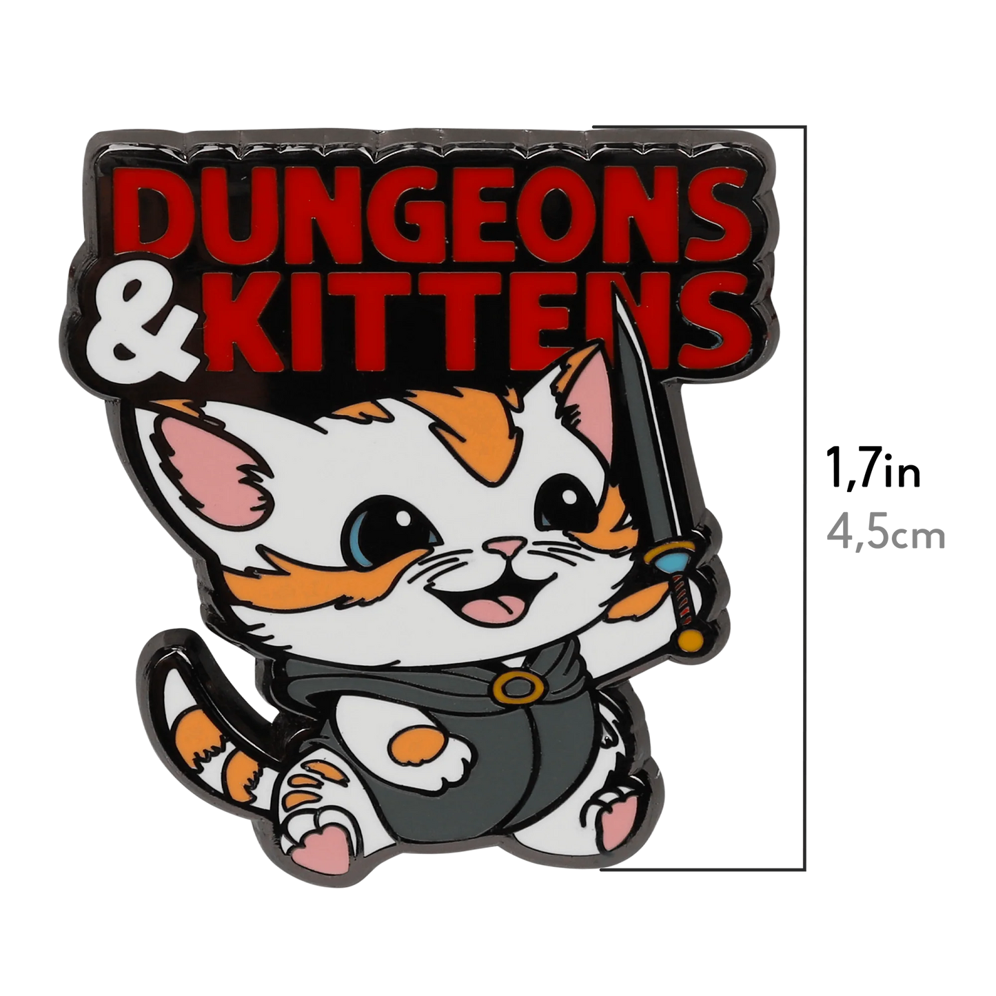 Dungeons & Kittens Pin